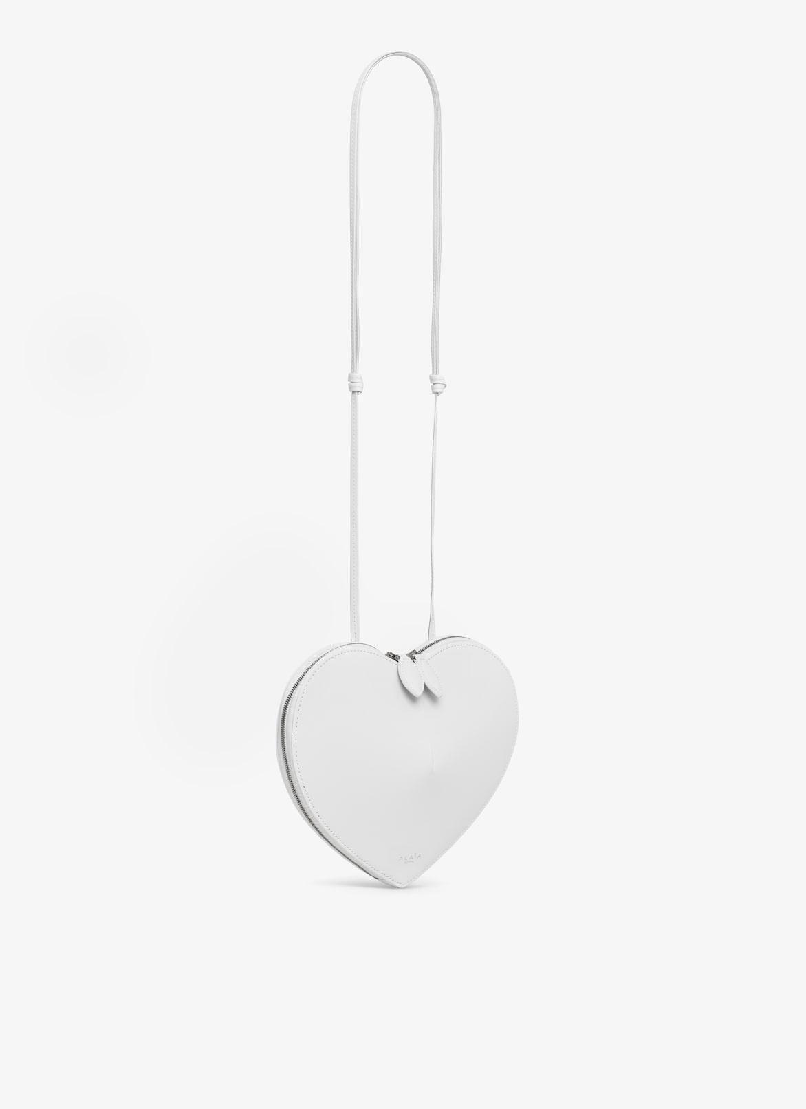 LE CŒUR BAG IN CALFSKIN ALAÏA OPTIC WHITE LE CŒUR BAG IN CALFSKIN